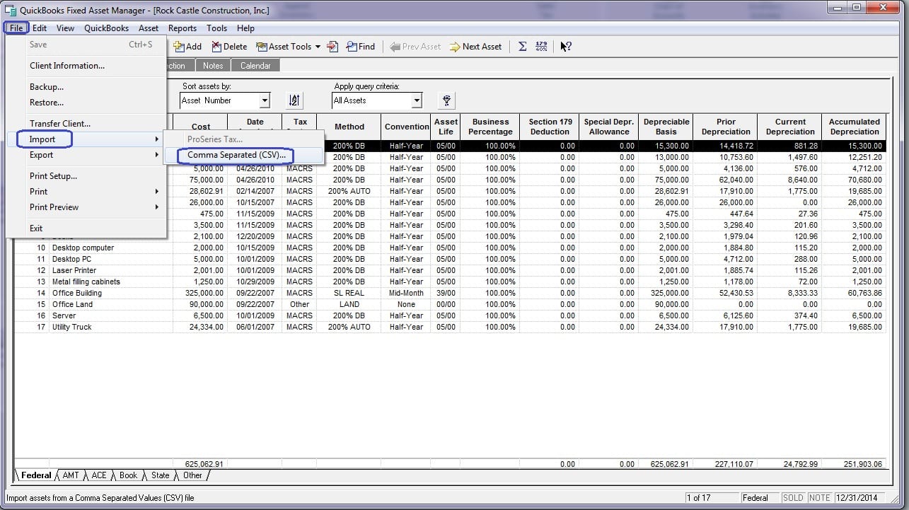 importing-asset-data-to-quickbooks-fixed-asset-manager-swdiscounter